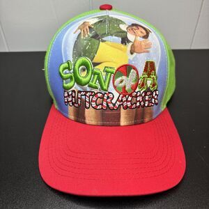 Elf Movie Baseball Cap "Son of A Nutcracker" Hat SnapBack Will Farrell Preowned